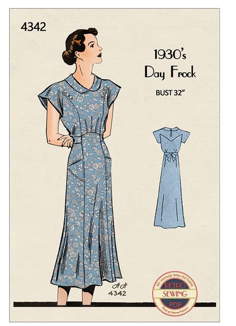 1930s casual dress|More.